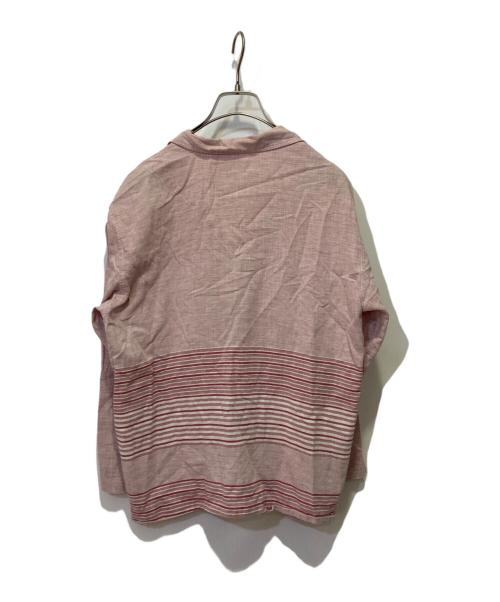 im product（アイムプロダクト）im product (アイムプロダクト) オープンカラーシャツ レッド サイズ:Sの古着・服飾アイテム