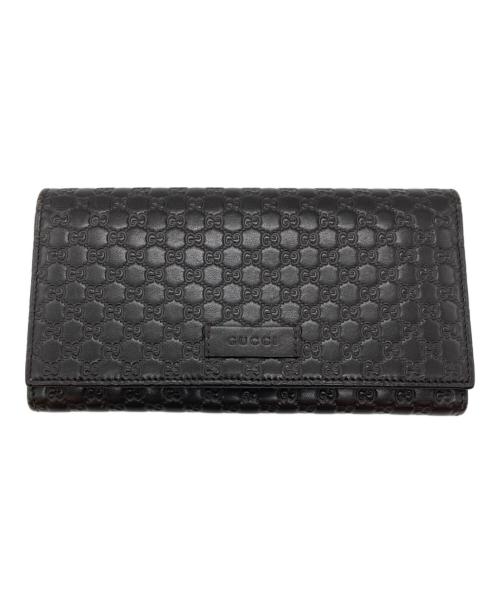 GUCCI（グッチ）GUCCI (グッチ) 長財布 ブラウンの古着・服飾アイテム