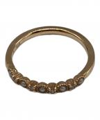 AGATEアガット）の古着「パール付きリング」｜ゴールド