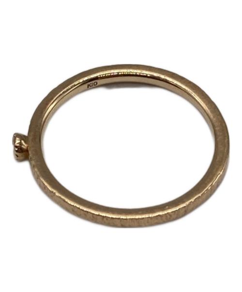 AGATE（アガット）AGATE (アガット) ストーン付きリング ゴールド サイズ:表記無しの古着・服飾アイテム