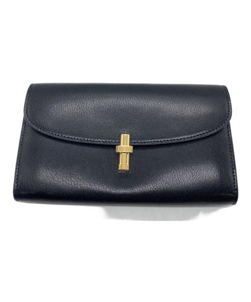THE ROW（ザ ロウ）THE ROW (ザ ロウ) Sofia Continental Wallet ブラックの古着・服飾アイテム