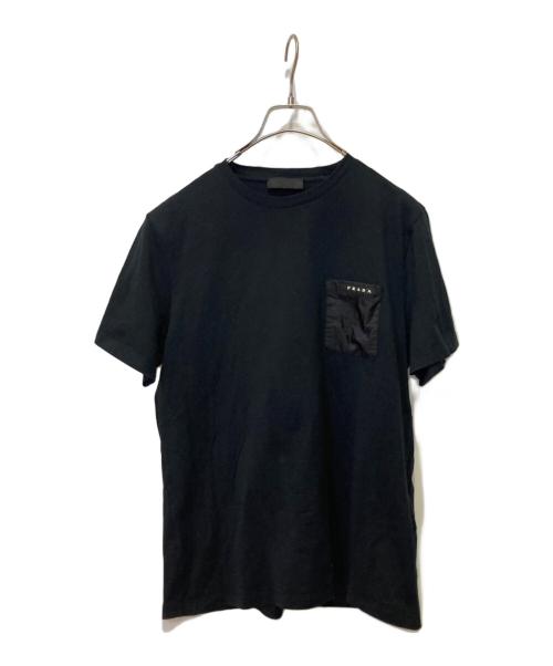 PRADA（プラダ）PRADA (プラダ) ラバーTシャツ ブラック サイズ:Mの古着・服飾アイテム