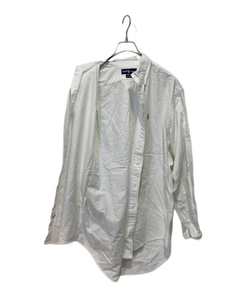 POLO RALPH LAUREN（ポロ・ラルフローレン）POLO RALPH LAUREN (ポロ・ラルフローレン) ボタンダウンシャツ ホワイト サイズ:15 1/2の古着・服飾アイテム