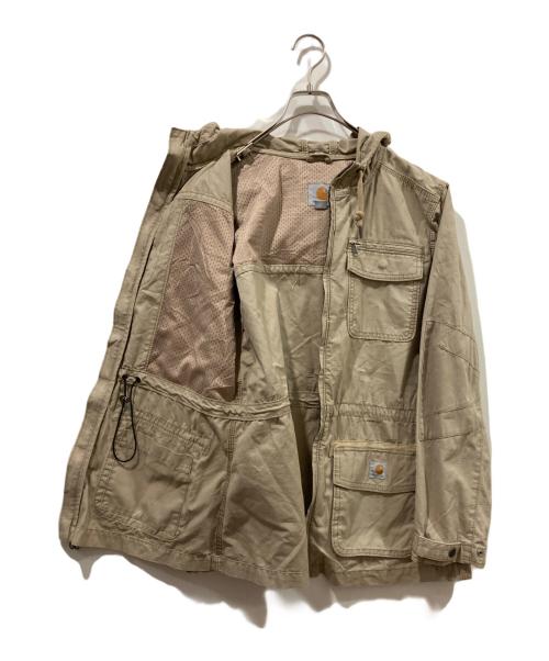 CarHartt（カーハート）CarHartt (カーハート) フーデッドジャケット ベージュ サイズ:Sの古着・服飾アイテム