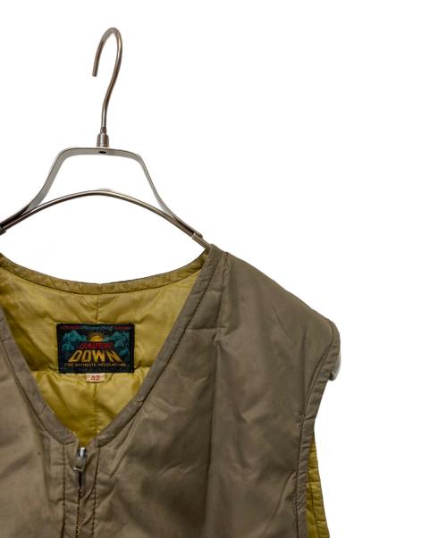 Eddie Bauer（エディーバウアー）Eddie Bauer (エディーバウアー) ダウンベスト ブラウン サイズ:42の古着・服飾アイテム