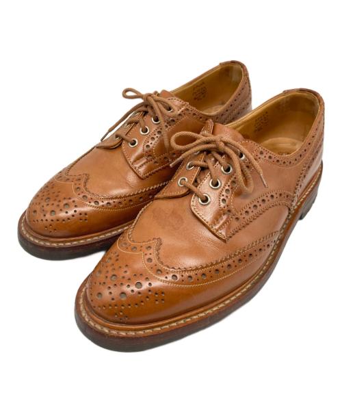 Tricker's（トリッカーズ）Tricker's (トリッカーズ) ウィングチップシューズ ブラウン サイズ:6h 5の古着・服飾アイテム