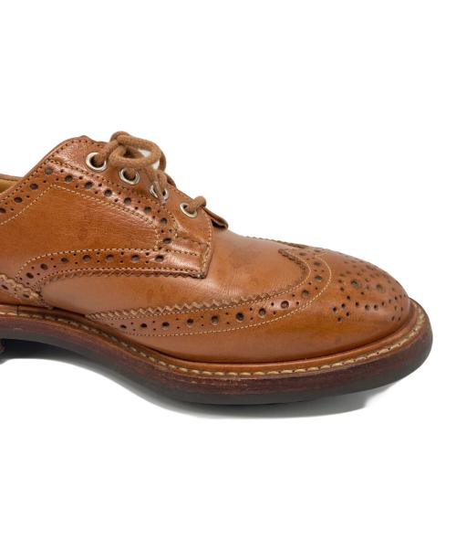 Tricker's（トリッカーズ）Tricker's (トリッカーズ) ウィングチップシューズ ブラウン サイズ:6h 5の古着・服飾アイテム