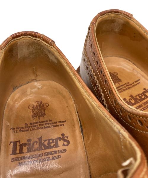 Tricker's（トリッカーズ）Tricker's (トリッカーズ) ウィングチップシューズ ブラウン サイズ:6h 5の古着・服飾アイテム