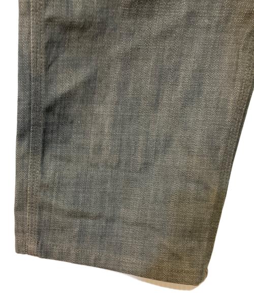 SCANNER（スキャナー）scanner (スキャナー) ダブルニーデニムパンツ グレー サイズ:Ｌの古着・服飾アイテム