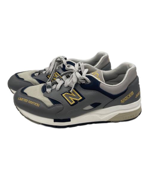 NEW BALANCE（ニューバランス）NEW BALANCE (ニューバランス) ローカットスニーカー グレー×ネイビー サイズ:27cmの古着・服飾アイテム