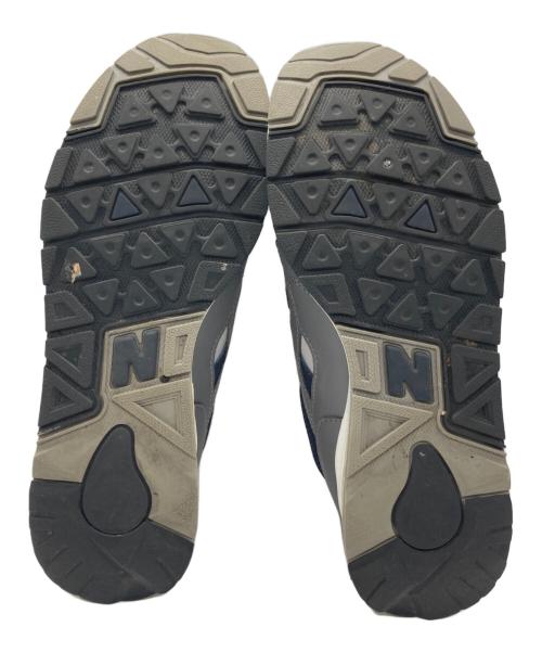 NEW BALANCE（ニューバランス）NEW BALANCE (ニューバランス) ローカットスニーカー グレー×ネイビー サイズ:27cmの古着・服飾アイテム