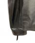 中古・古着 Y’2 LEATHER (ワイツーレザー) VINTAGE HORSE LIGHT SINGLE RIDER'S JKT ブラック サイズ:42：65000円