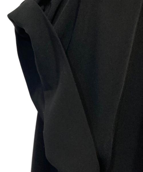 BEIGE（ベイジ）BEIGE (ベイジ) ウォッシャブルスキッパーブラウス ブラック サイズ:4の古着・服飾アイテム