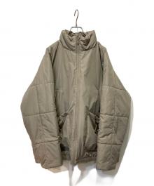 UNDER ARMOUR×UNITED ARROWS（アンダーアーマー×ユナイテッドアローズ）の古着「パディングフルジップブルゾン」｜ベージュ