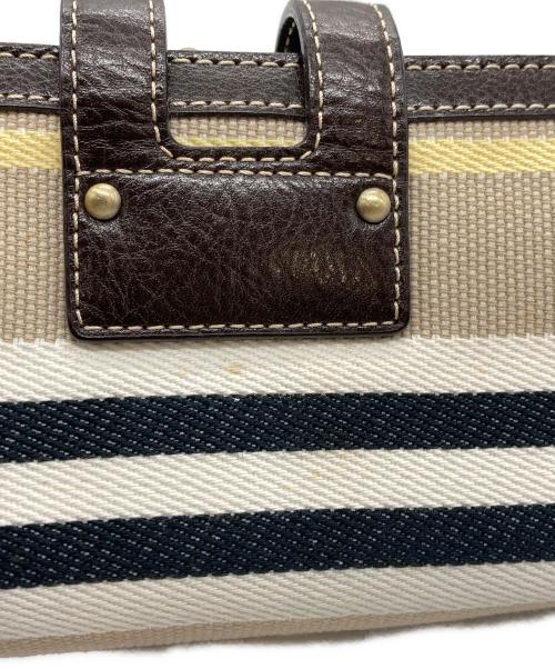 BURBERRY BLUE LABEL（バーバリー ブルー レーベル）BURBERRY BLUE LABEL (バーバリーロンドンブルーレーベル) ショルダーバッグ ベージュの古着・服飾アイテム