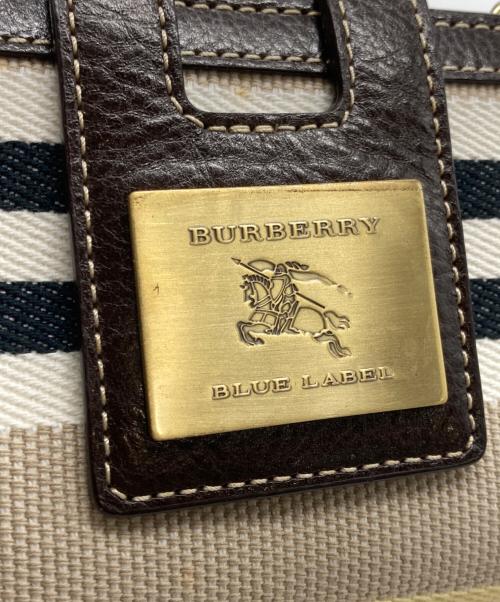 BURBERRY BLUE LABEL（バーバリー ブルー レーベル）BURBERRY BLUE LABEL (バーバリーロンドンブルーレーベル) ショルダーバッグ ベージュの古着・服飾アイテム