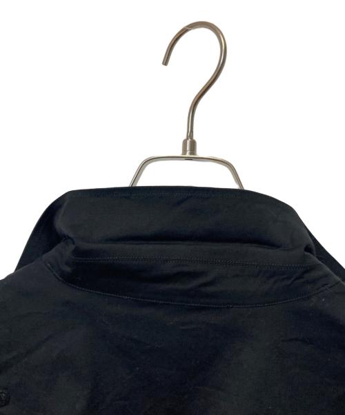 DSQUARED2（ディースクエアード）DSQUARED2 (ディースクエアード) レオパード切替シャツ ブラック×ブラウン サイズ:44の古着・服飾アイテム