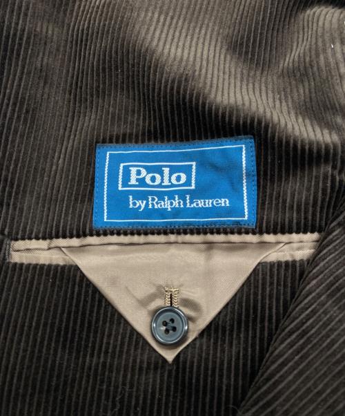 POLO RALPH LAUREN（ポロ・ラルフローレン）POLO RALPH LAUREN (ポロ・ラルフローレン) 3Bコーデュロイテーラードジャケット ブラウン サイズ:C98の古着・服飾アイテム