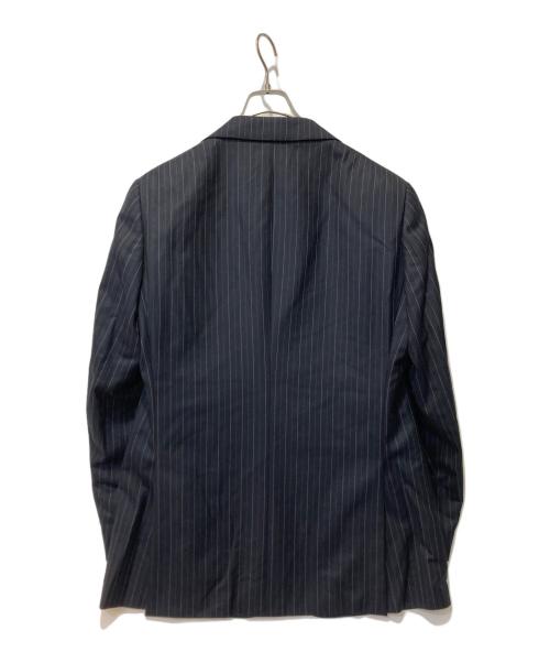 POLO RALPH LAUREN（ポロ・ラルフローレン）POLO RALPH LAUREN (ポロ・ラルフローレン) ピンストライプセットアップスーツ ネイビー×ホワイト サイズ:C98-W88-T180 41Rの古着・服飾アイテム