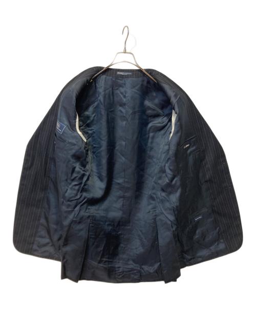 POLO RALPH LAUREN（ポロ・ラルフローレン）POLO RALPH LAUREN (ポロ・ラルフローレン) ピンストライプセットアップスーツ ネイビー×ホワイト サイズ:C98-W88-T180 41Rの古着・服飾アイテム