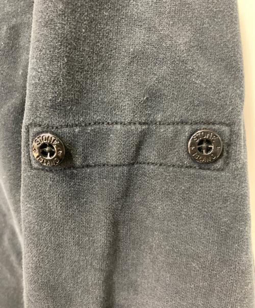 STONE ISLAND（ストーンアイランド）STONE ISLAND (ストーンアイランド) クルーネックスウェット ブラック サイズ:Ｌの古着・服飾アイテム