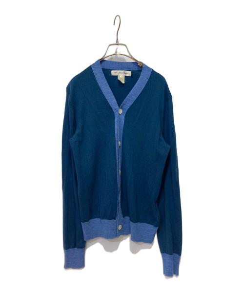 COMME des GARCONS SHIRT（コムデギャルソンシャツ）COMME des GARCONS SHIRT (コムデギャルソンシャツ) ウールカーディガン ネイビー サイズ:Sの古着・服飾アイテム
