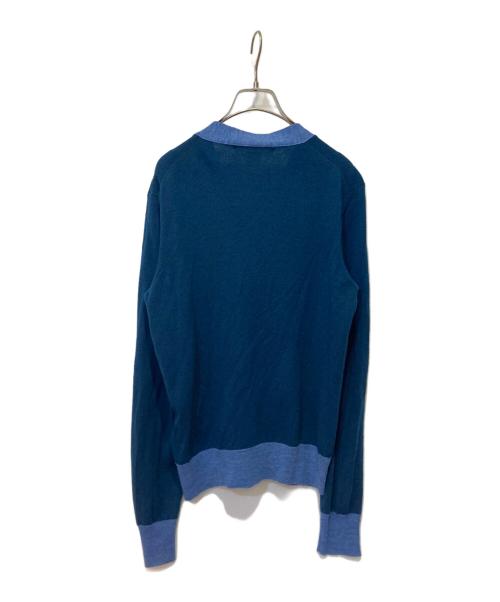 COMME des GARCONS SHIRT（コムデギャルソンシャツ）COMME des GARCONS SHIRT (コムデギャルソンシャツ) ウールカーディガン ネイビー サイズ:Sの古着・服飾アイテム