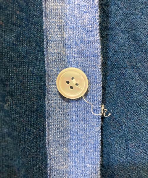 COMME des GARCONS SHIRT（コムデギャルソンシャツ）COMME des GARCONS SHIRT (コムデギャルソンシャツ) ウールカーディガン ネイビー サイズ:Sの古着・服飾アイテム