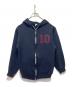 RUSSELL（ラッセル）の古着「ジップパーカー」｜ネイビー