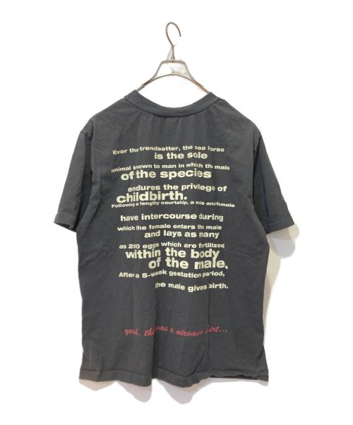OPEN STUDIO（オープンスタジオ）OPEN STUDIO (オープンスタジオ) プリントTシャツ ブラック サイズ:Ｌの古着・服飾アイテム