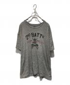 RRLダブルアールエル）の古着「プリントTシャツ」｜グレー