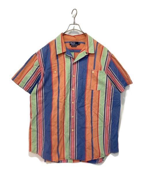 POLO RALPH LAUREN（ポロ・ラルフローレン）POLO RALPH LAUREN (ポロ・ラルフローレン) ストライプシャツ マルチカラー サイズ:XLの古着・服飾アイテム