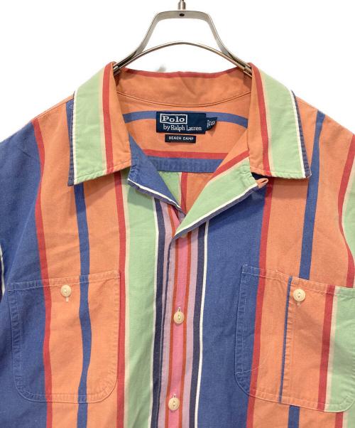 POLO RALPH LAUREN（ポロ・ラルフローレン）POLO RALPH LAUREN (ポロ・ラルフローレン) ストライプシャツ マルチカラー サイズ:XLの古着・服飾アイテム
