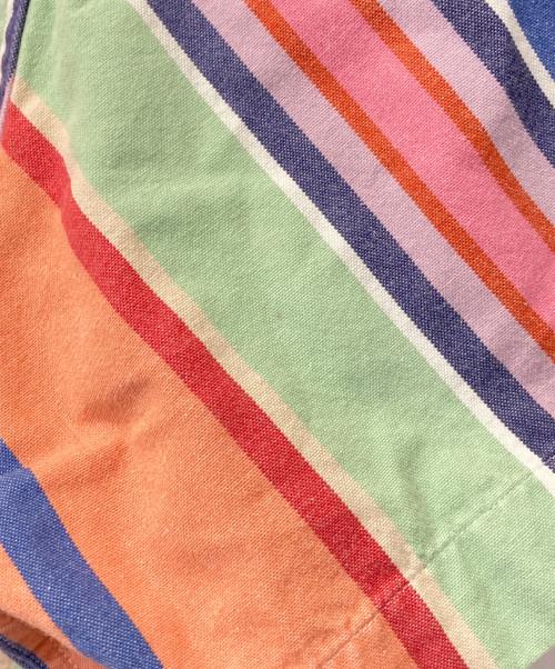 POLO RALPH LAUREN（ポロ・ラルフローレン）POLO RALPH LAUREN (ポロ・ラルフローレン) ストライプシャツ マルチカラー サイズ:XLの古着・服飾アイテム