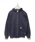 CarHarttカーハート）の古着「ジップパーカー」｜ネイビー