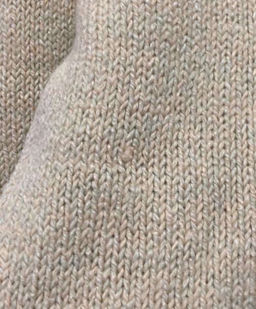 AURALEE（オーラリー）AURALEE (オーラリー) SILK WOOL CAMEL MIX KNIT P/O イエロー サイズ:3の古着・服飾アイテム