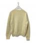 AURALEE (オーラリー) SILK WOOL CAMEL MIX KNIT P/O イエロー サイズ:3：20000円