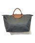 LONGCHAMP（ロンシャン）の古着「プリアージュトートバッグ」｜グレー