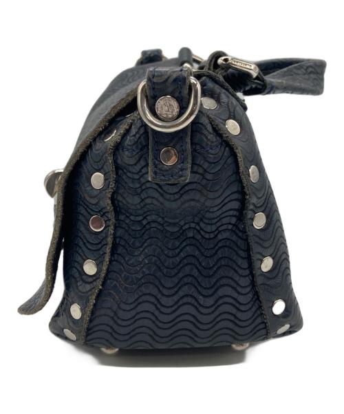 zanellato（ザネラート）ZANELLATO (ザネラート) ショルダーバッグ ネイビーの古着・服飾アイテム