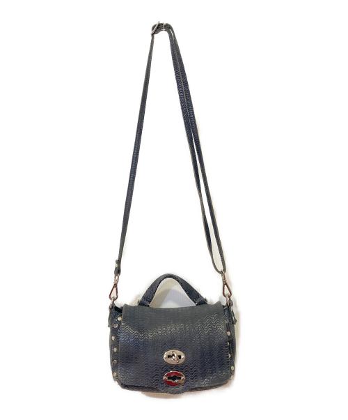 zanellato（ザネラート）ZANELLATO (ザネラート) ショルダーバッグ ネイビーの古着・服飾アイテム