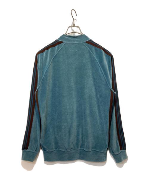 Needles（ニードルズ）Needles (ニードルズ) R.C. Track Jacket - C/PE Velour ブルー サイズ:Sの古着・服飾アイテム