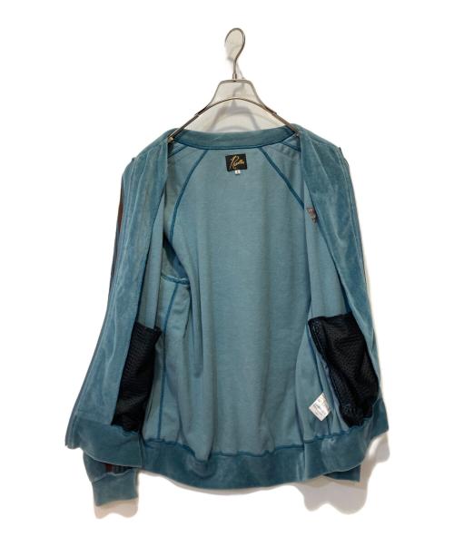 Needles（ニードルズ）Needles (ニードルズ) R.C. Track Jacket - C/PE Velour ブルー サイズ:Sの古着・服飾アイテム