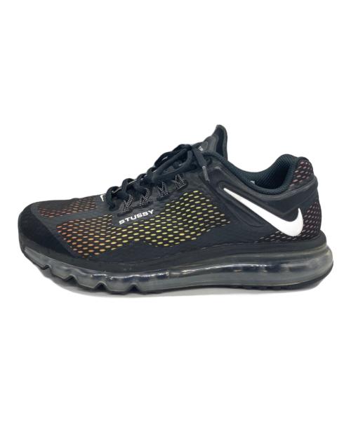 NIKE（ナイキ）NIKE (ナイキ) stussy (ステューシー) AIRMAX2013 ブラック サイズ:28の古着・服飾アイテム