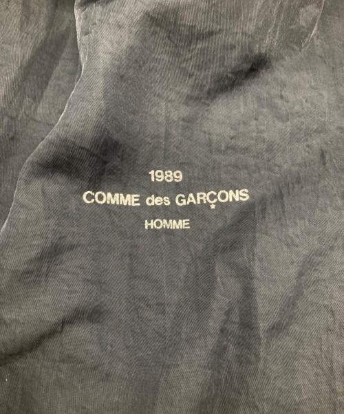 COMME des GARCONS HOMME（コムデギャルソン オム）COMME des GARCONS HOMME (コムデギャルソン オム) ロゴコーチジャケット ブラック サイズ:Ｍの古着・服飾アイテム