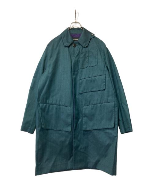 YUKI HASHIMOTO（ユウキハシモト）YUKI HASHIMOTO (ユウキハシモト) ヘリンボーンコート グリーン サイズ:46の古着・服飾アイテム