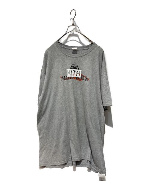 KITH（キス）KITH (キス) プリントTシャツ グレー サイズ:2XLの古着・服飾アイテム