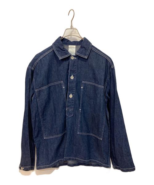 PROTOTYPE（プロトタイプ）PROTOTYPE (プロトタイプ) デニムプルオーバー インディゴ サイズ:Ｍの古着・服飾アイテム