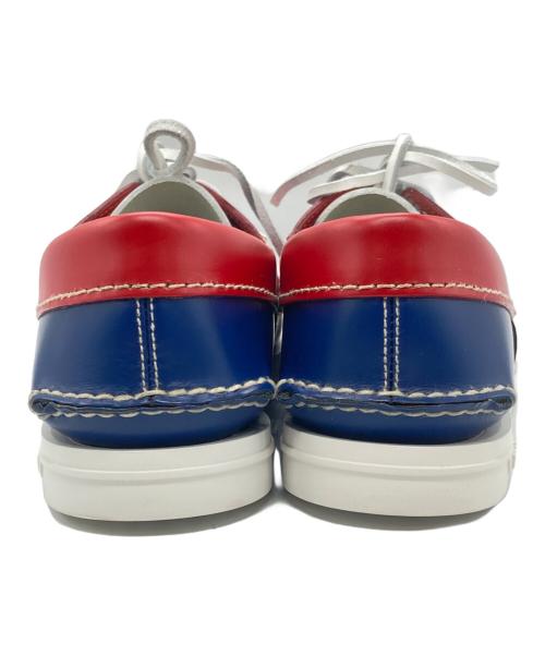 PRADA（プラダ）PRADA (プラダ) デッキシューズ トリコロールカラー サイズ:5の古着・服飾アイテム