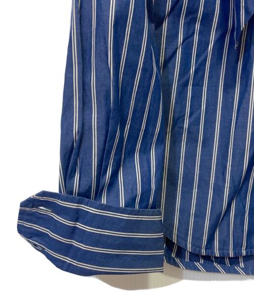 Vivienne Westwood RED LABEL（ヴィヴィアンウエストウッドレッドレーベル）Vivienne Westwood RED LABEL (ヴィヴィアンウエストウッドレッドレーベル) ボウタイリボンシャツ ブルー サイズ:Ｍの古着・服飾アイテム