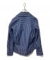 Vivienne Westwood RED LABEL (ヴィヴィアンウエストウッドレッドレーベル) ボウタイリボンシャツ ブルー サイズ:Ｍ：15000円